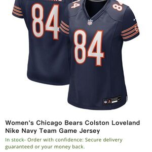 Nike Navy Chicago Bears Jersey